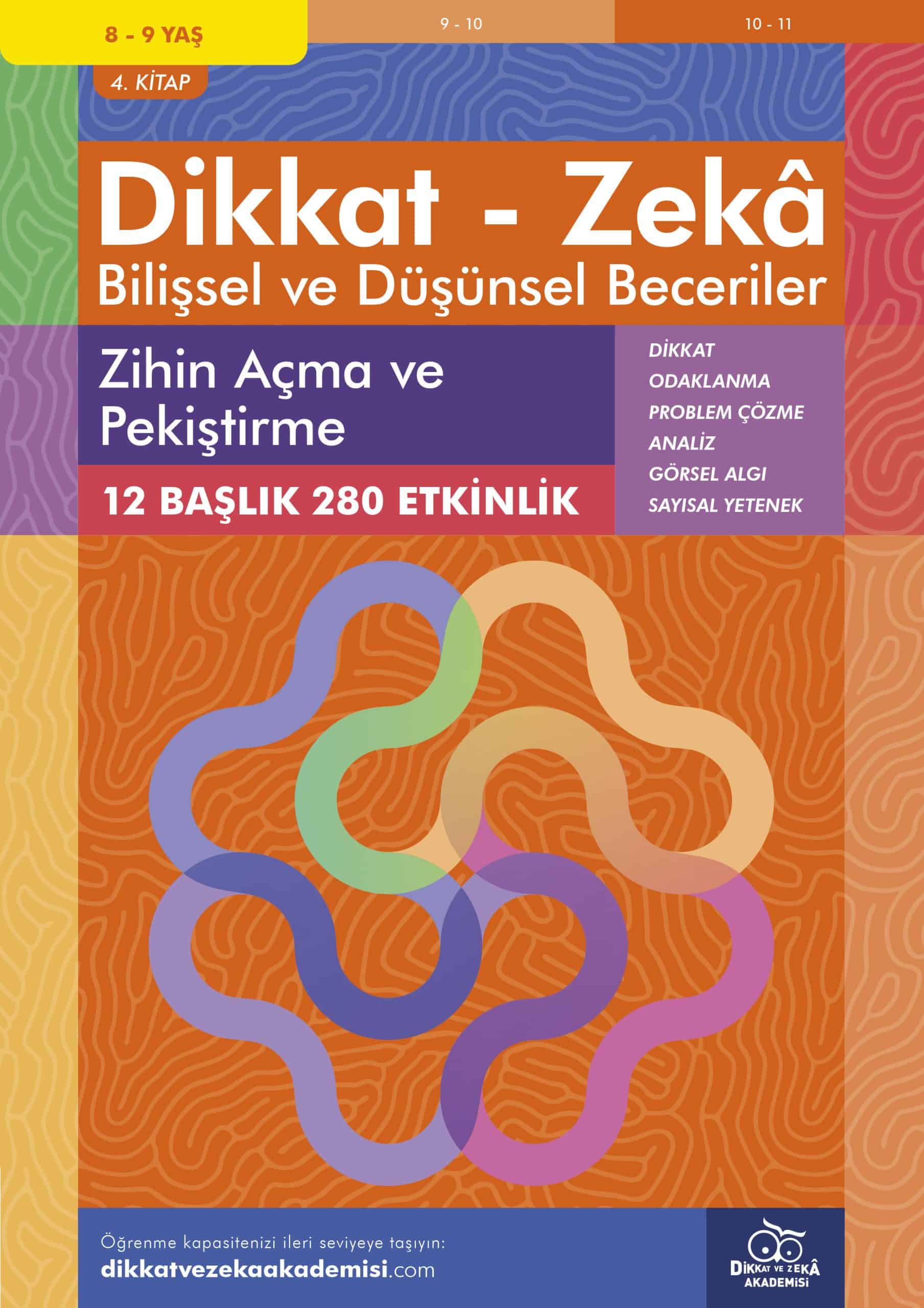 Zihin Açma ve  Pekiştirme (8 – 9 Yaş) – Dikkat Zeka 1