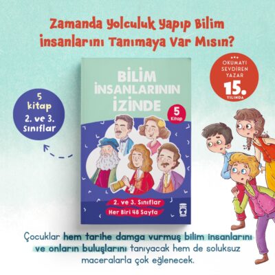 Bilim İnsanlarının İzinde Set (5 Kitap)