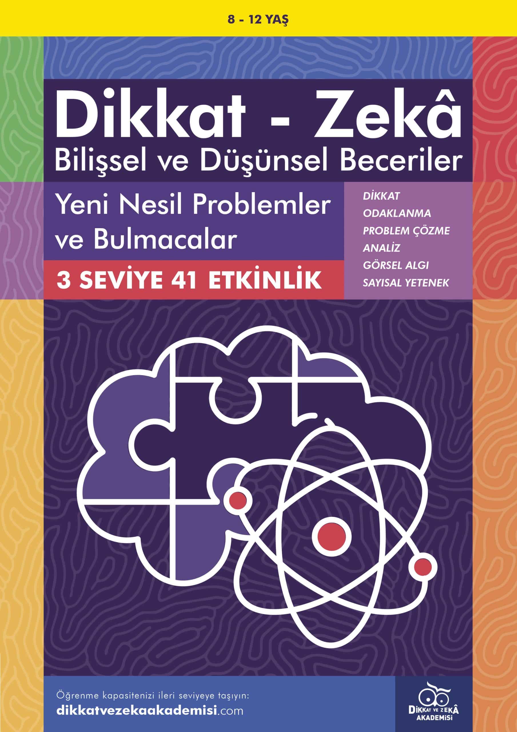 Yeni Nesil Problemler ve Bulmacalar (8-12 Yaş) – Dikkat Zeka 1