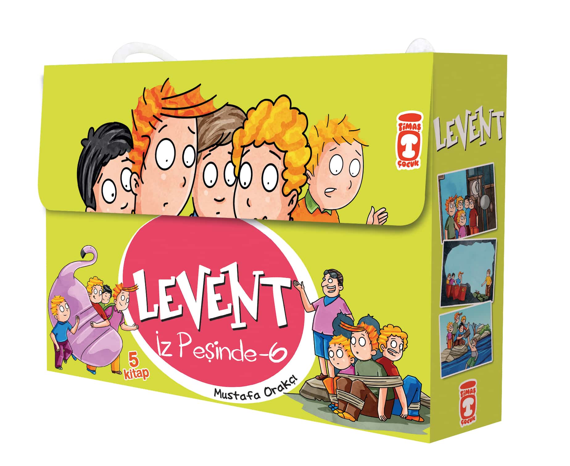 Levent İz Peşinde 6 Set (5 Kitap) 1