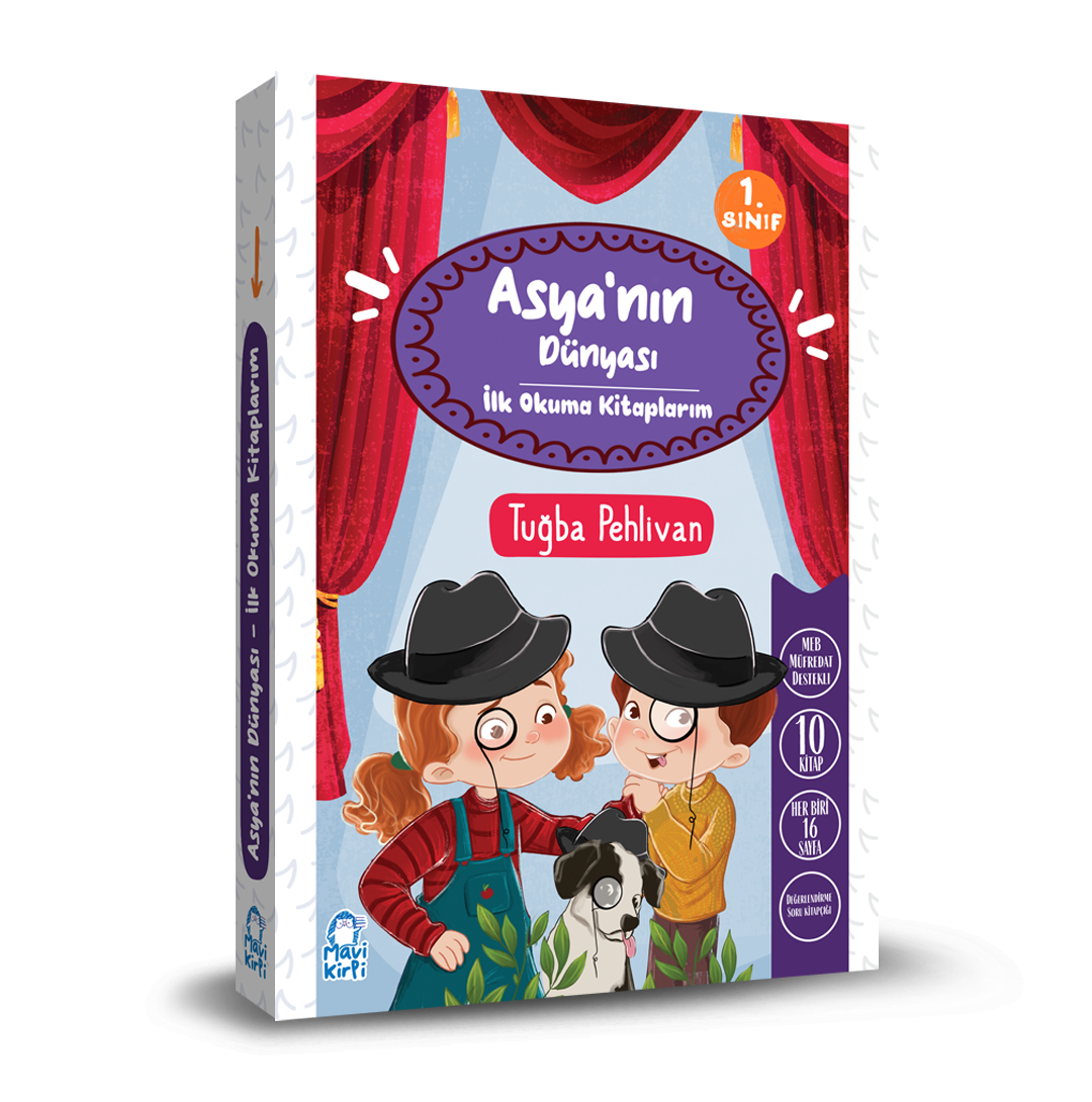 Asya'nın Dünyası İlk Okuma Kitaplarım Set - 1. Sınıf Hikaye Seti (10 kitap)