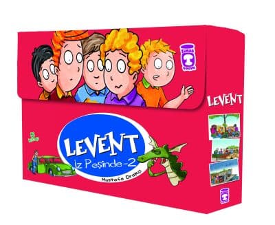 Levent İz Peşinde 2 Set - (5 Kitap)