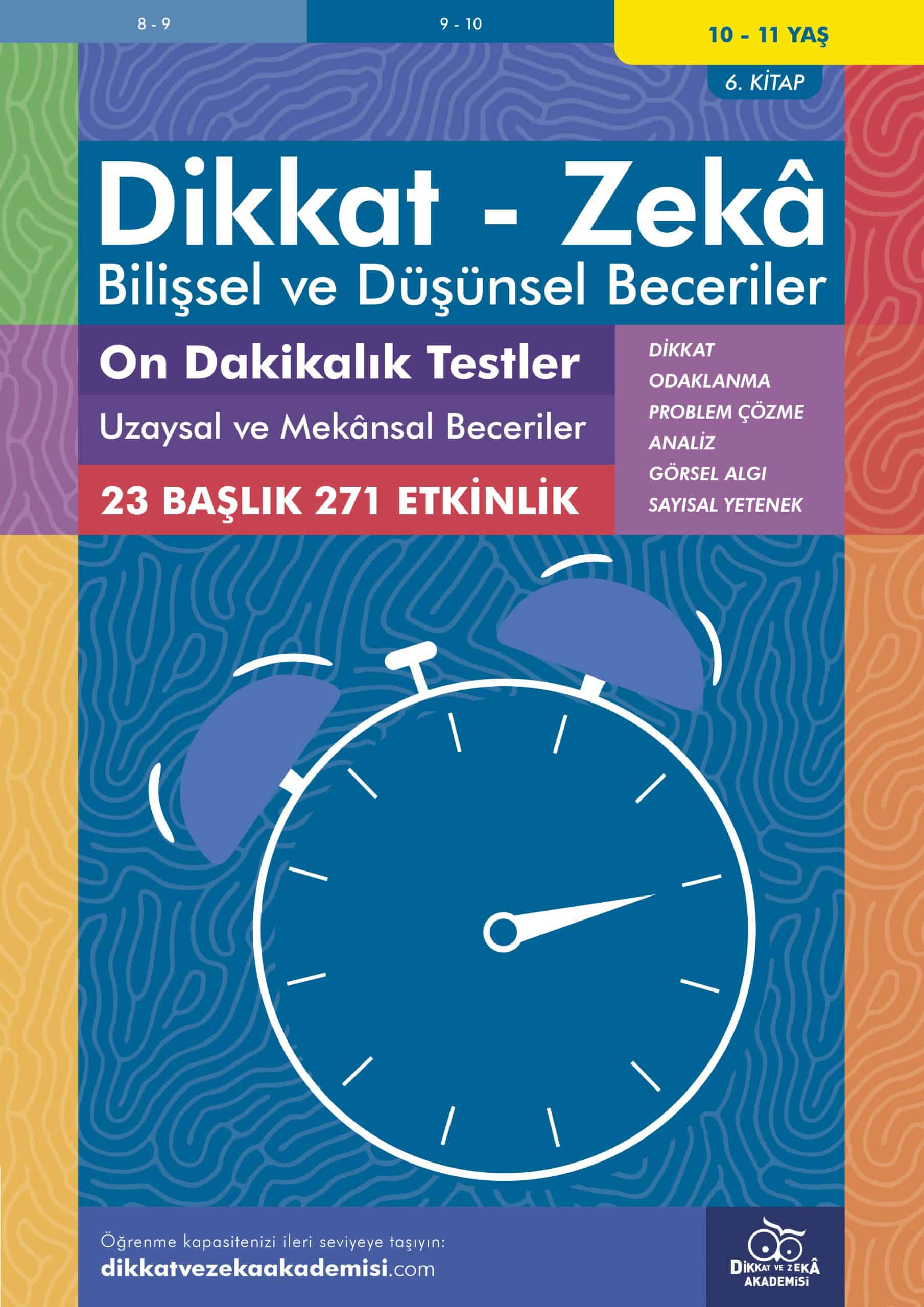 On Dakikalık Testler – Uzaysal ve Mekansal Beceriler (10 – 11 Yaş) – Dikkat Zeka 1