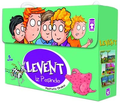 Levent İz Peşinde 1 Set - (5 Kitap)