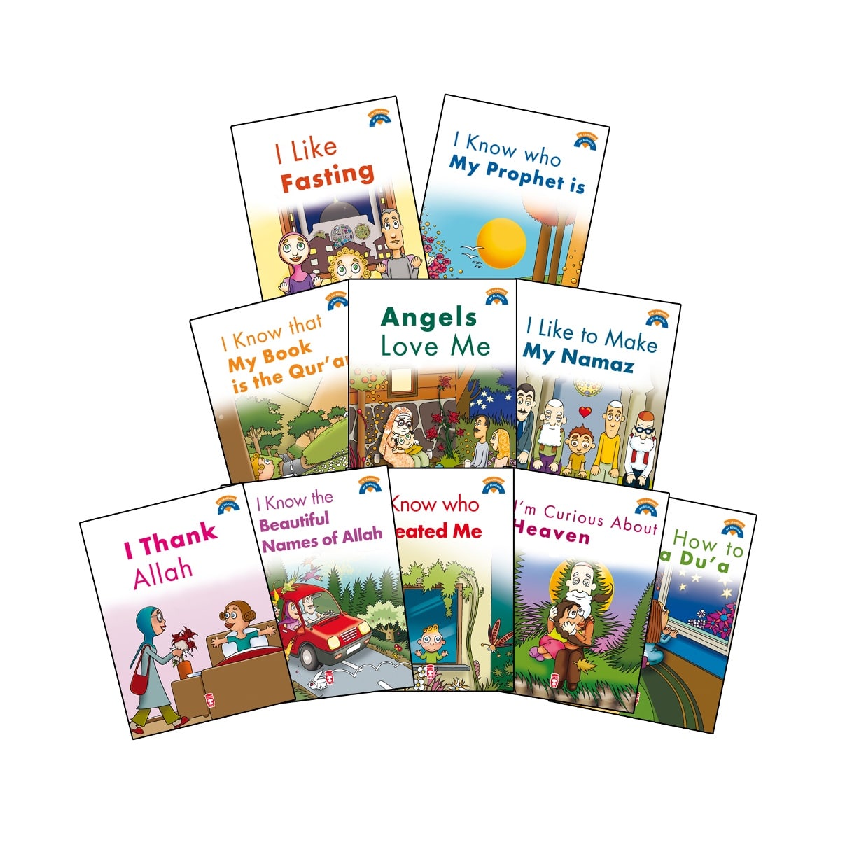 Dinimi Öğreniyorum Set - I'm Learning My Religion (10 Kitap - İngilizce - Eski)