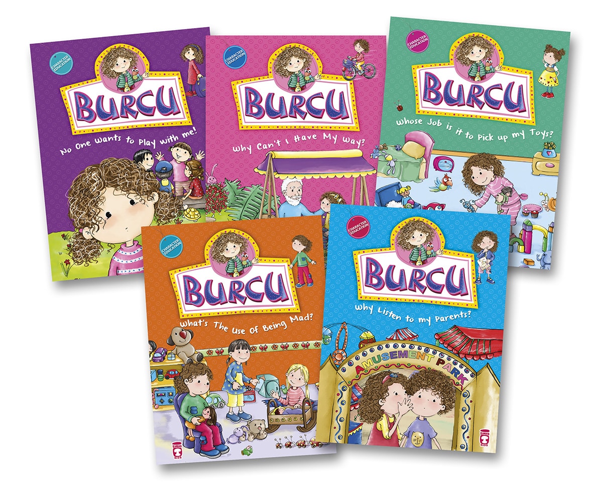 Burcu Set - Burcu Character Education (İngilizce - 5 Kitap)