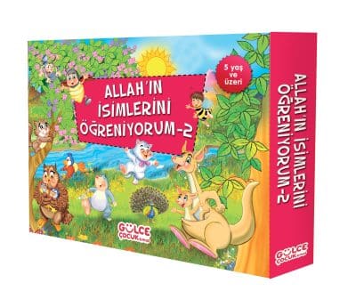 Allah'ın İsimlerini Öğreniyorum 2 Set (10 Kitap)