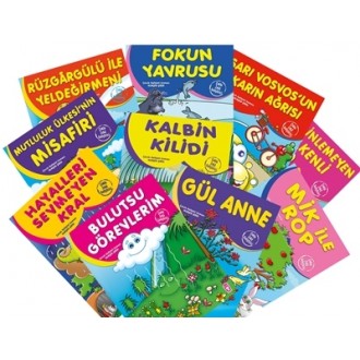 Çoklu Zeka Geliştirici Masallar Set (10 Kitap)