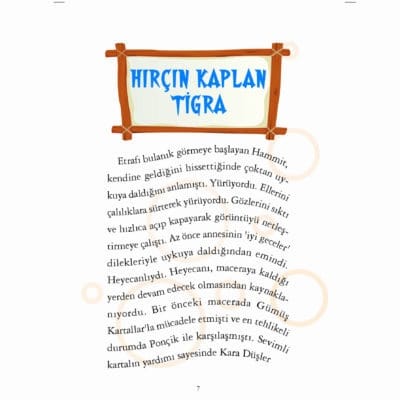 Hammit Hırçın Kaplan Tigra - Kara Düşler Ülkesi Serisi