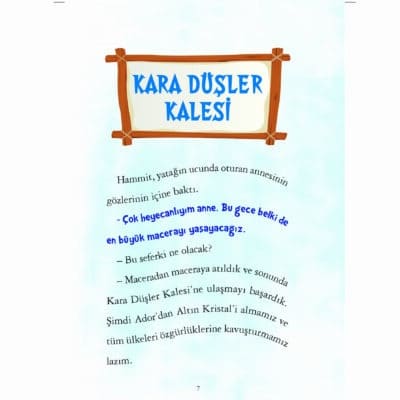 Hammit Kara Düşler Kalesi - Kara Düşler Ülkesi Serisi