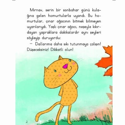 Gezgin Kedi Mırnav Okulda - Mırnav İlk Okuma Kitaplarım