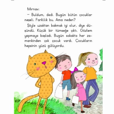 Gezgin Kedi Mırnav Kitap Fuarında - Mırnav İlk Okuma Kitaplarım