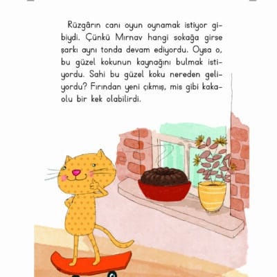 Gezgin Kedi Mırnav Çikolata Fabrikasında - Mırnav İlk Okuma Kitaplarım