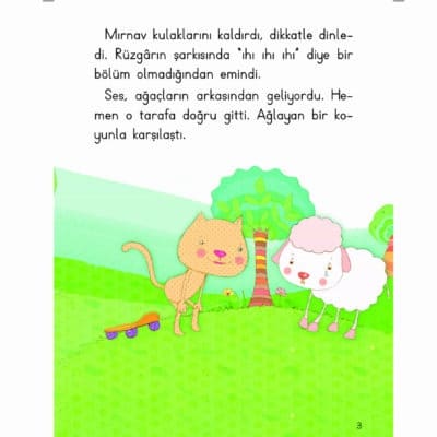 Gezgin Kedi Mırnav Çiftlikte - Mırnav İlk Okuma Kitaplarım