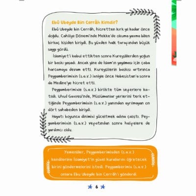 Sahabe Hikayeleri 3. Kitap