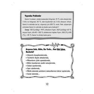 Sağım Solum Matematik - Günlük Hayatta Matematik