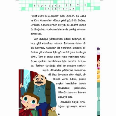 Profesör Pi İle Matematik 1 Set - (5 Kitap)