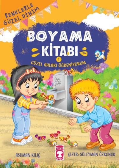 Çıkartmalı Boyama Kitabı