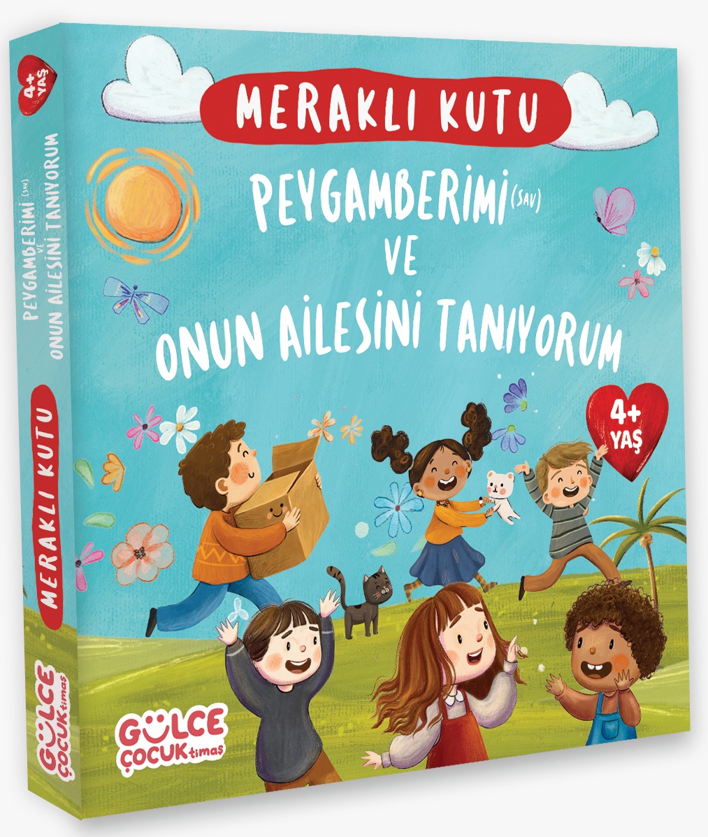 Meraklı Kutu - Peygamberimi (sav) ve Onun Ailesini Tanıyorum Seti (4 Kitap)