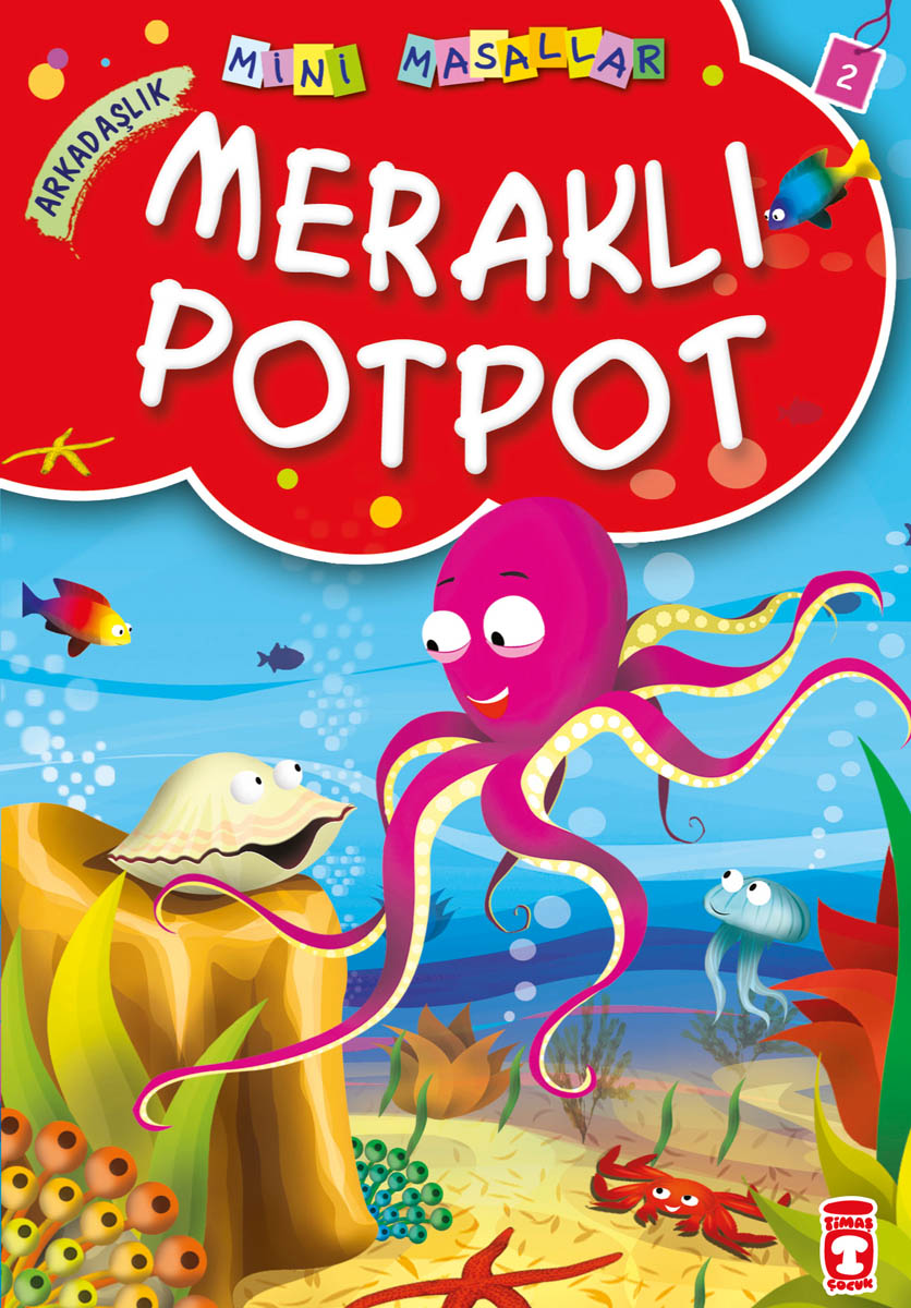 Meraklı Potpot - Mini Masallar 1.Set  2.Kitap