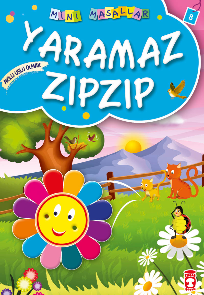 Yaramaz Zıpzıp - Mini Masallar 1.Set  8.Kitap