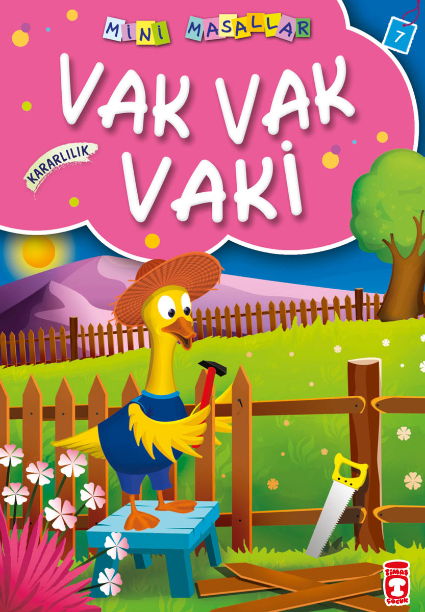 Vak Vak Vaki - Mini Masallar 1.Set  7.Kitap