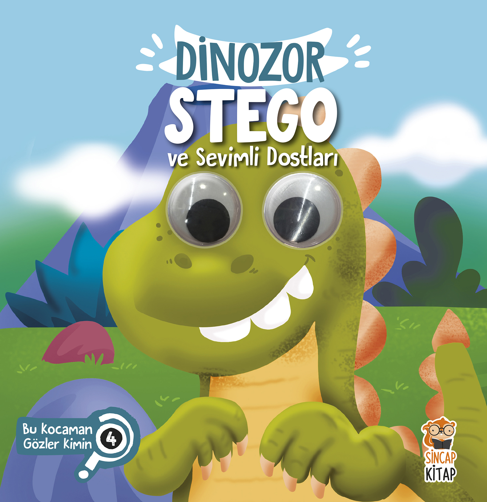 Dinozor Stego ve Sevimli Dostları - Bu Kocaman Gözler Kimin? 4