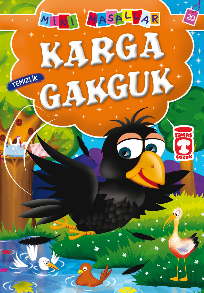 Karga Gakguk - Mini Masallar 2.Set  20.Kitap