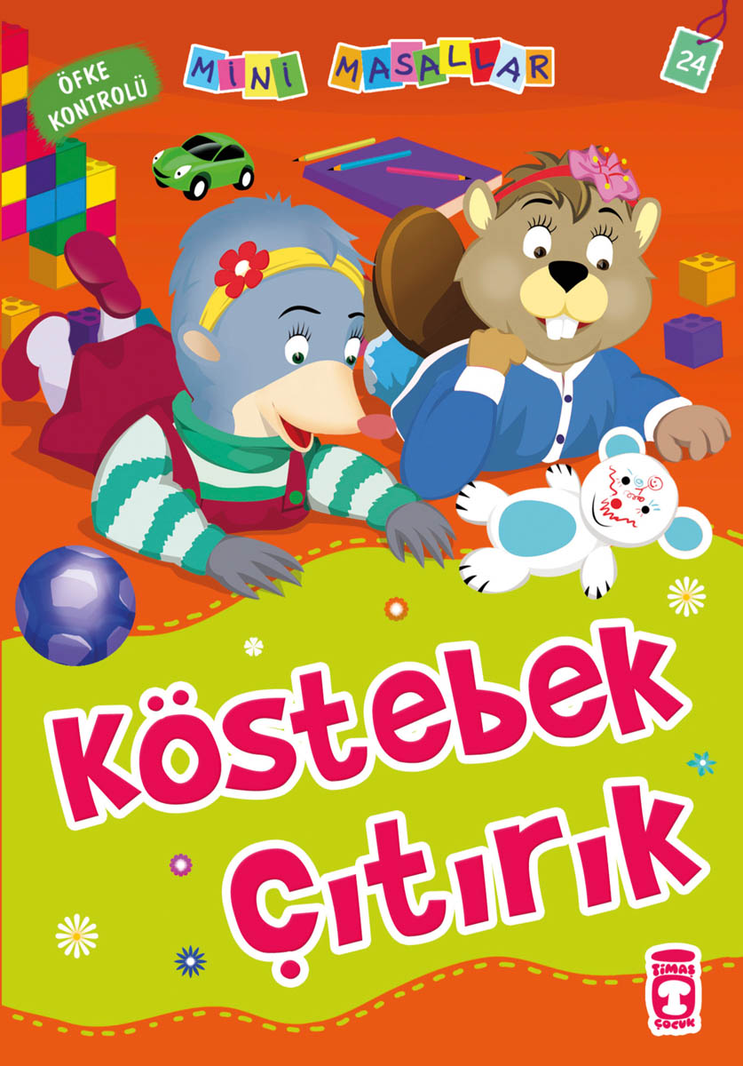 Köstebek Çıtırık -  Mini Masallar 3.Set  24.Kitap