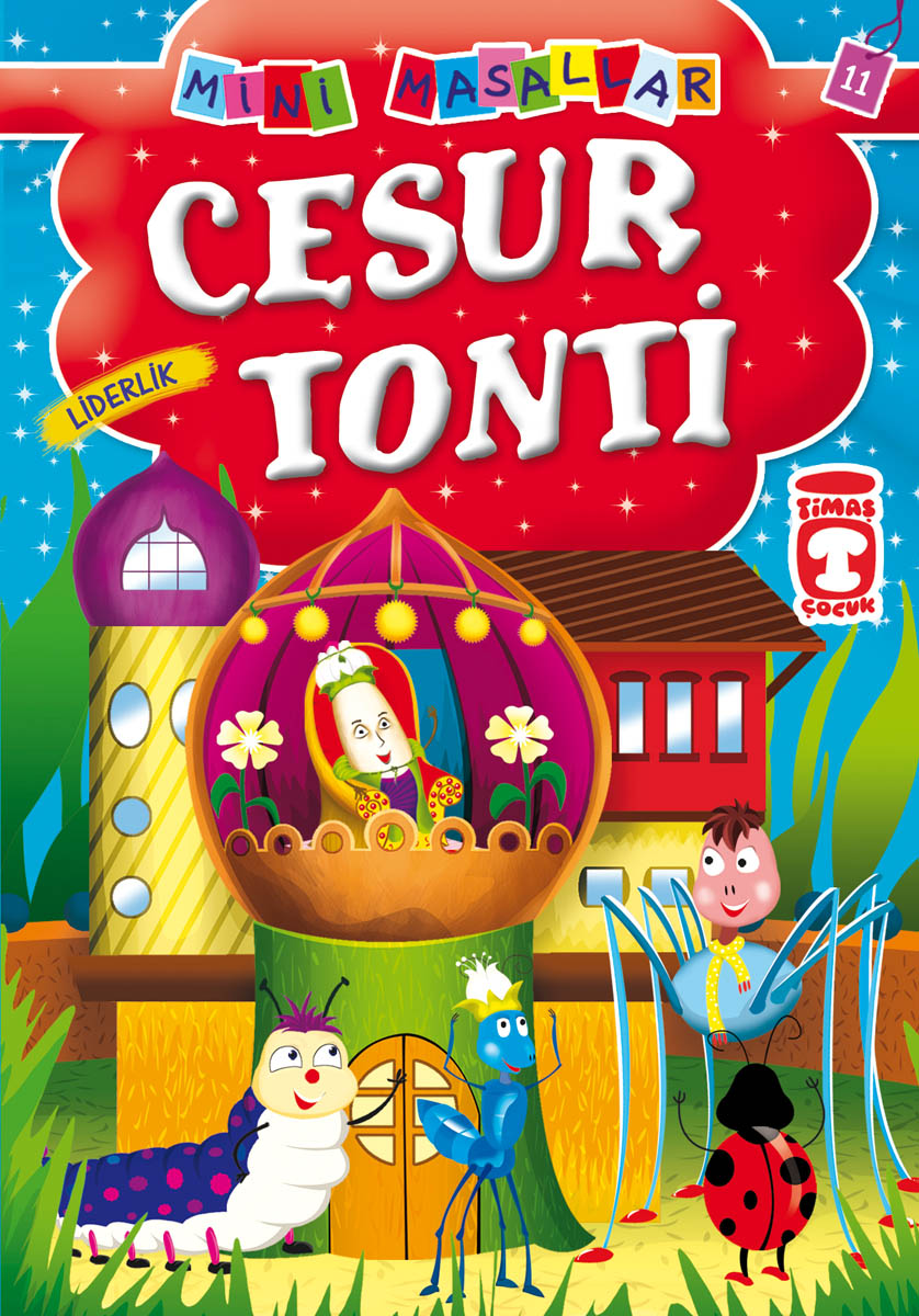 Cesur Tonti - Mini Masallar 2.Set  11.Kitap