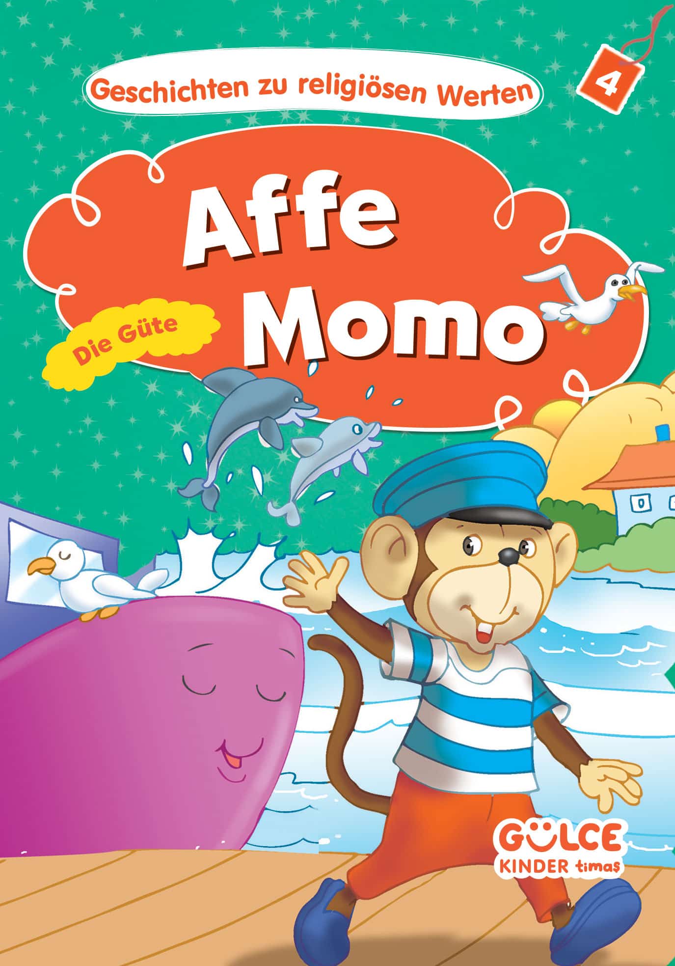 Affe Momo-Die Güte - Maymun Miço- Hikayelerle Dini Değerler 4