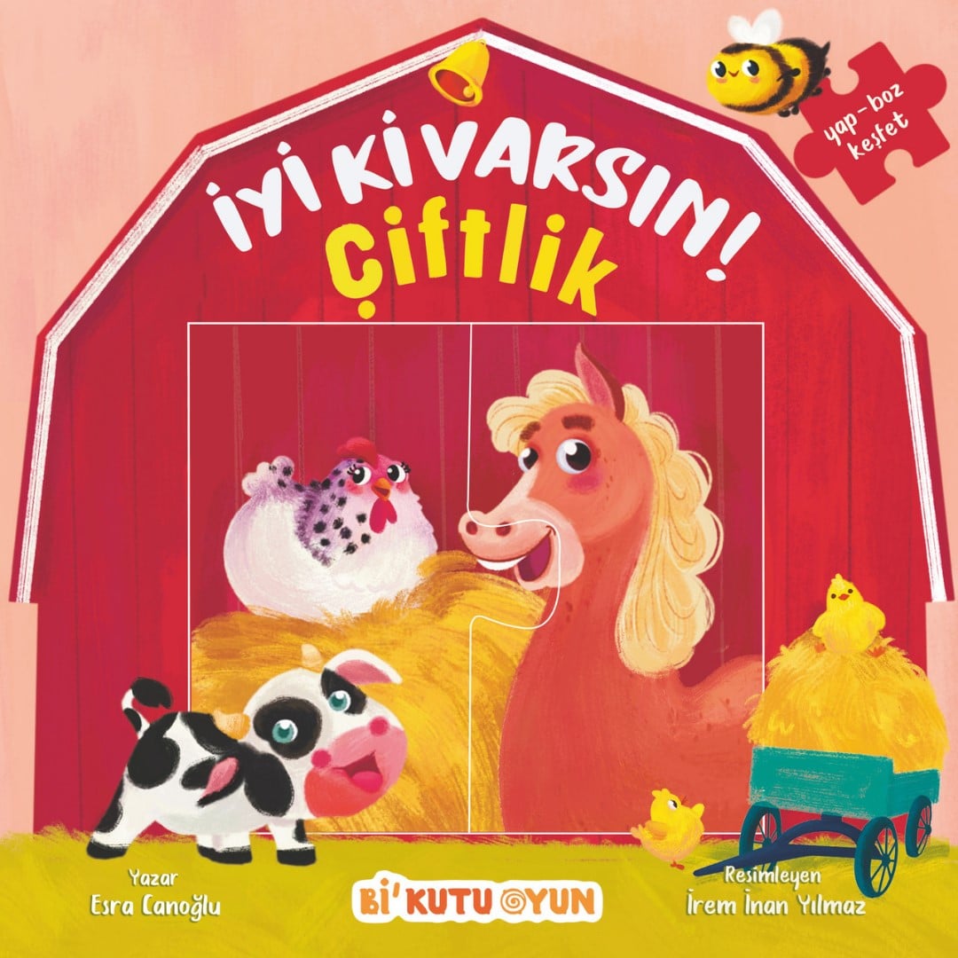 İyi ki varsın! Çiftlik (Yapbozlu Kitap)