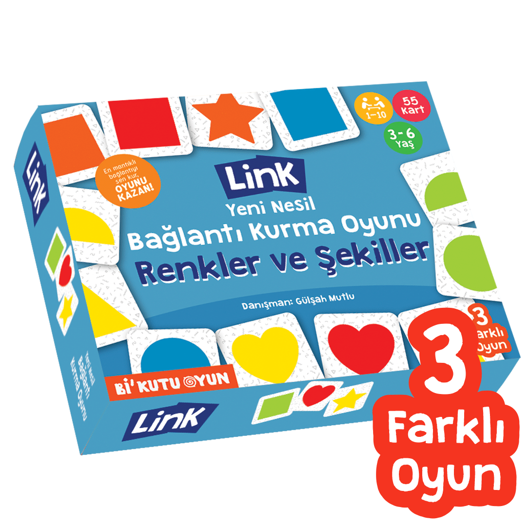 Renkler ve Şekiller- Yeni Nesil Bağlantı Kurma Oyunu-Link