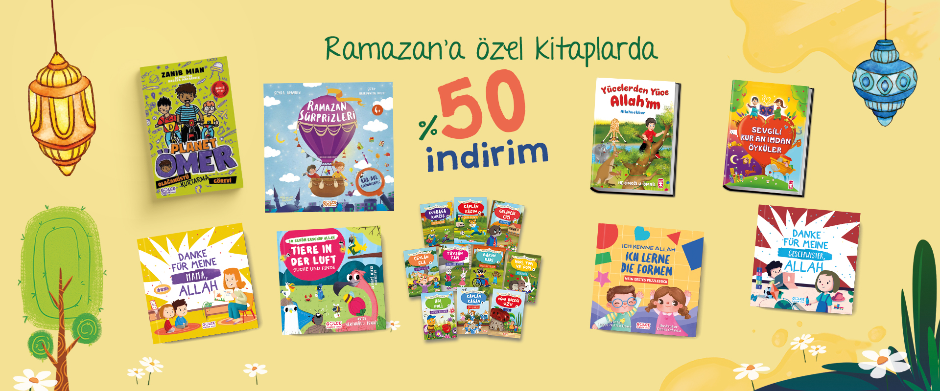 Ramazan’a özel kitaplarda % 50 indirim